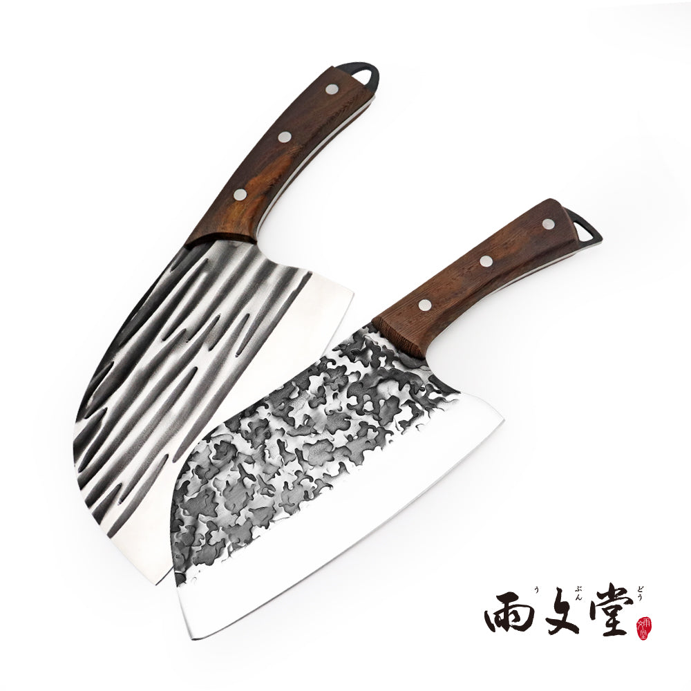 【雨文堂】手工錘紋雙刀組