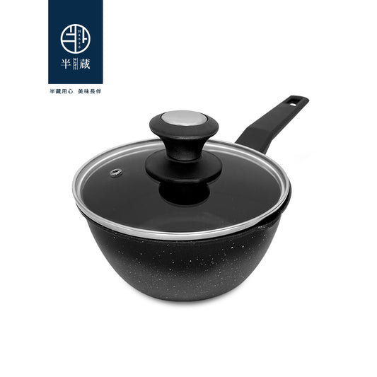 【半藏】角閃石奶鍋16cm - IH